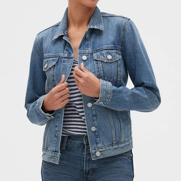 Gap Denim Icon Jean Jacket - Picture 1 of 5